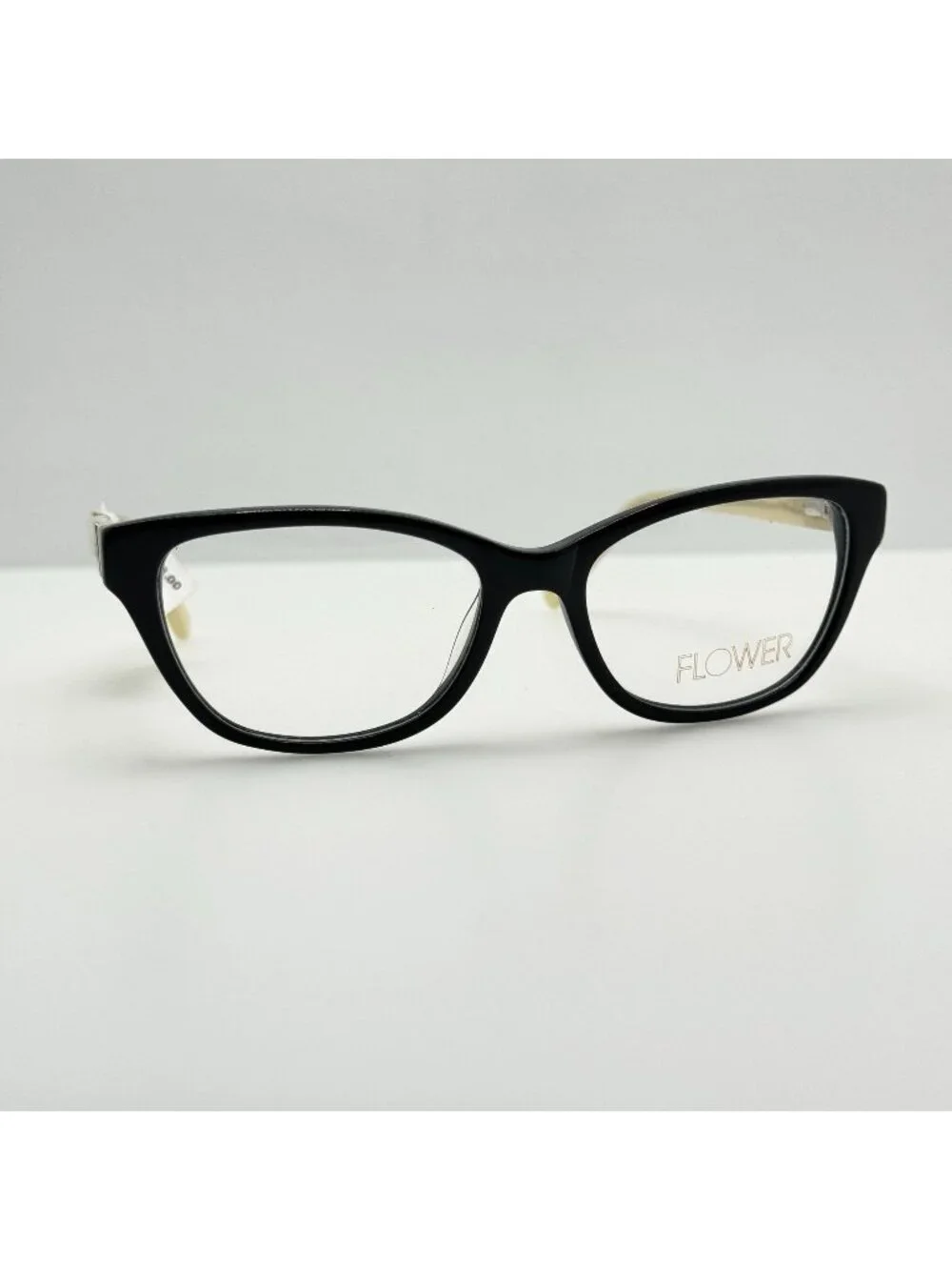 Flower 6002 001 Black Eyeglasses Eye Glasses Frames 52-16-135